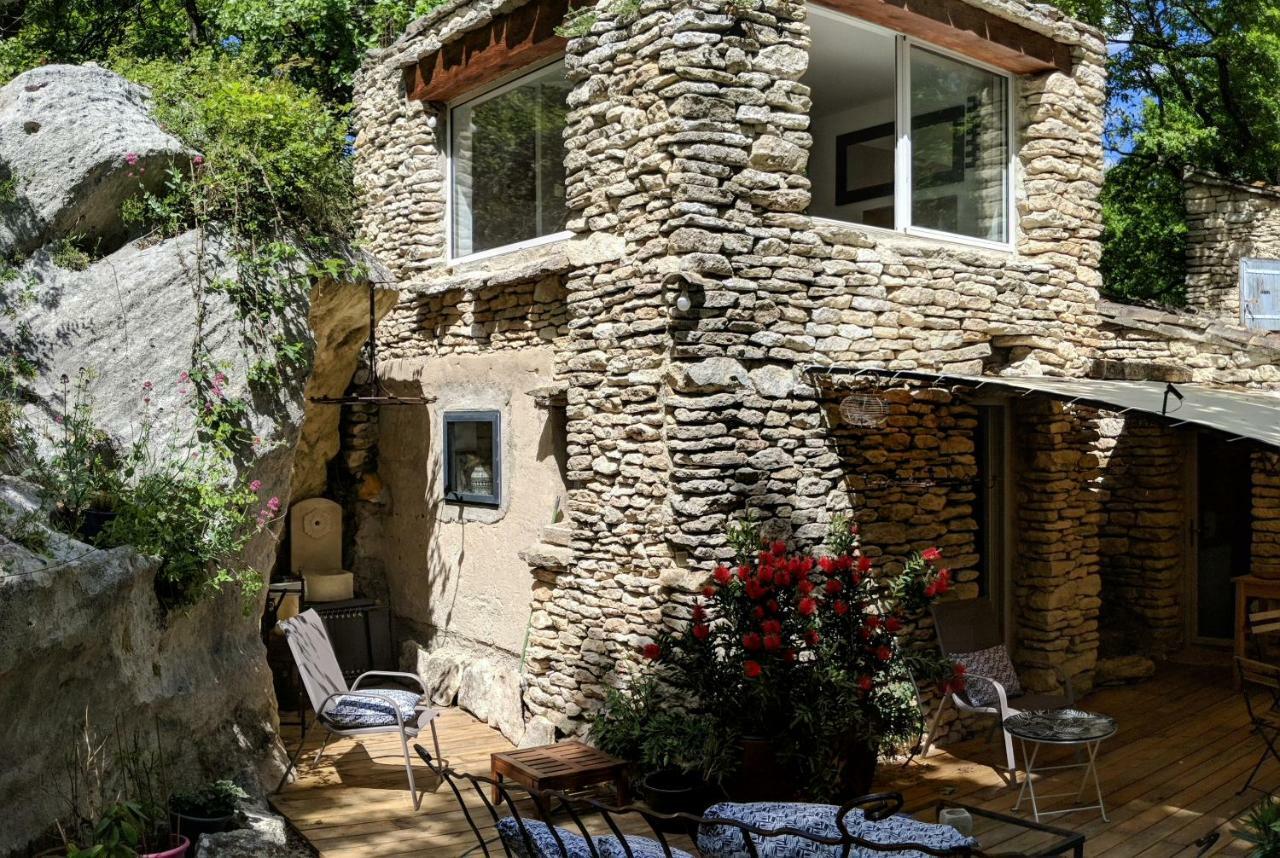Les Rapieres Mireio Villa Gordes Exterior photo